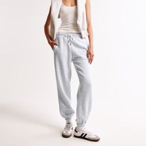 Abercrombie & Fitch Sunday Heather Gray Joggers